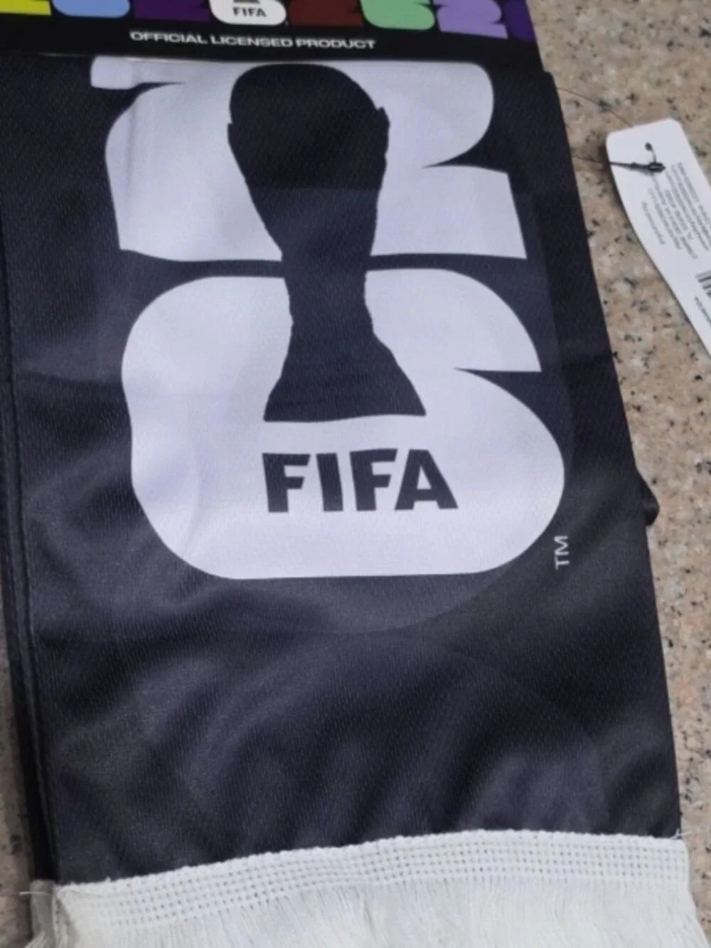Official FIFA World Cup 2026 WE ARE Fan Scarf Soccer Licensed Collectible NIB